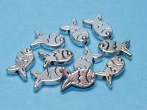 Fisch, ca. 11,5 x 7 mm, 10 Stück 