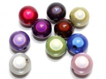 Miracle Beads, 14 mm, Acryl, Farb Mix, 10 Stück 