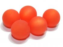 Polarisperle, rund, ca. 12 mm orange